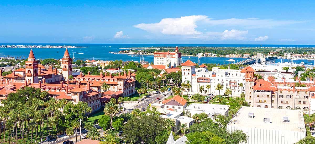 Historic architecture in St. Augustine, Florida