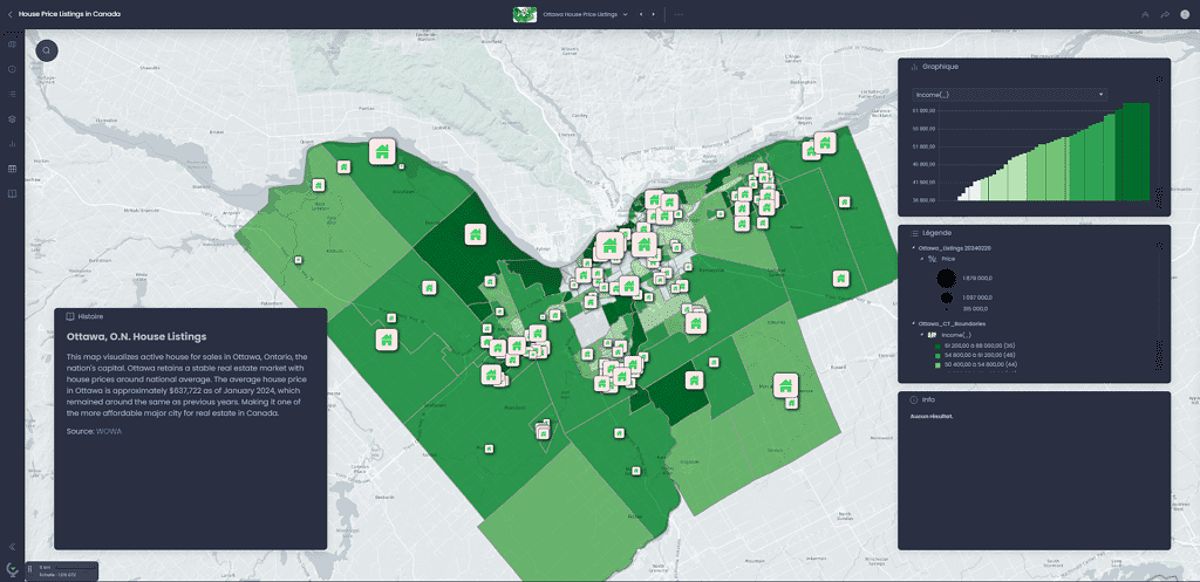 Ottawa real estate map