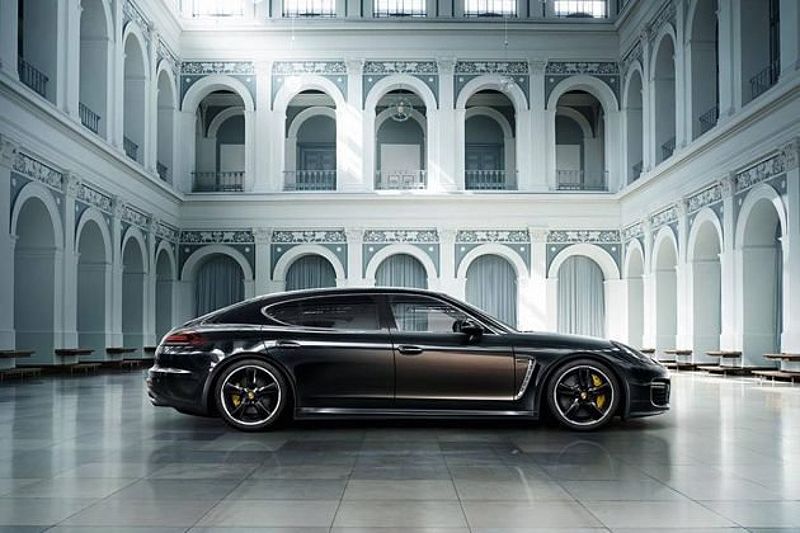 Porsche Panamera Exclusive in carbon fiber, showcasing German engineering